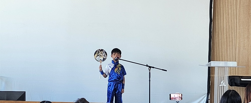 2025학년도 중국어말하기대회(1.2학년)1조 사진